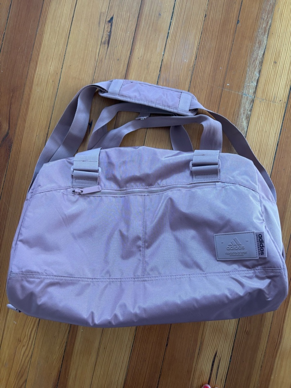 adidas Mauve Travel Duffel Bag